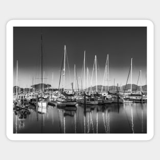 Golden Gate Yacht Club B+W Sticker